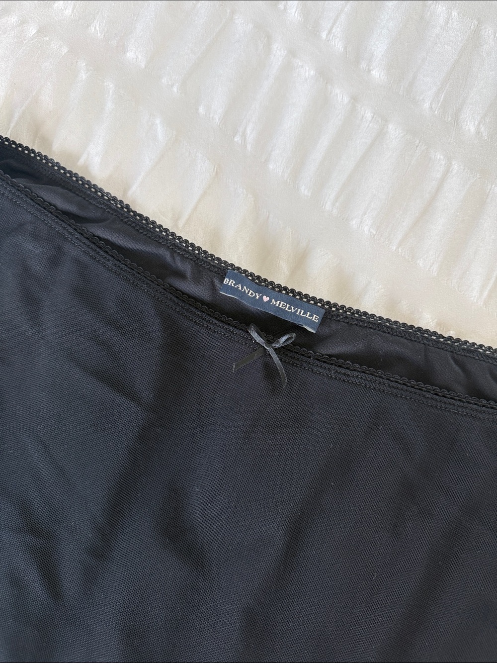 Brandy Melville Black Mini Skirt (Ciara skirt)